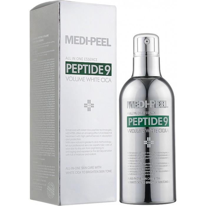 Эссенция с пептидами и центеллой MEDI-PEEL Peptide 9 Volume White Cica 100 мл (1876340067)