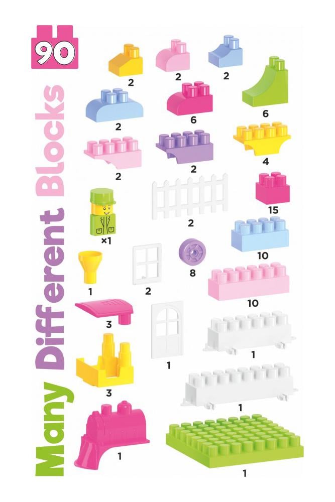 Игрушка конструктор в чемодане Разноцветный (ЦБ 00164953)