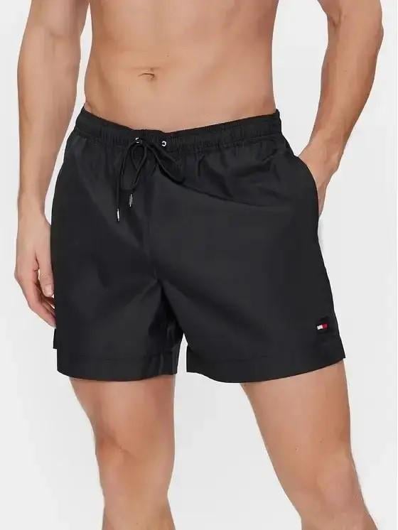 Шорты мужские для плавания Tommy Hilfiger Flag Embroidery Mid Length Swim Shorts TH-2061-1BL XL