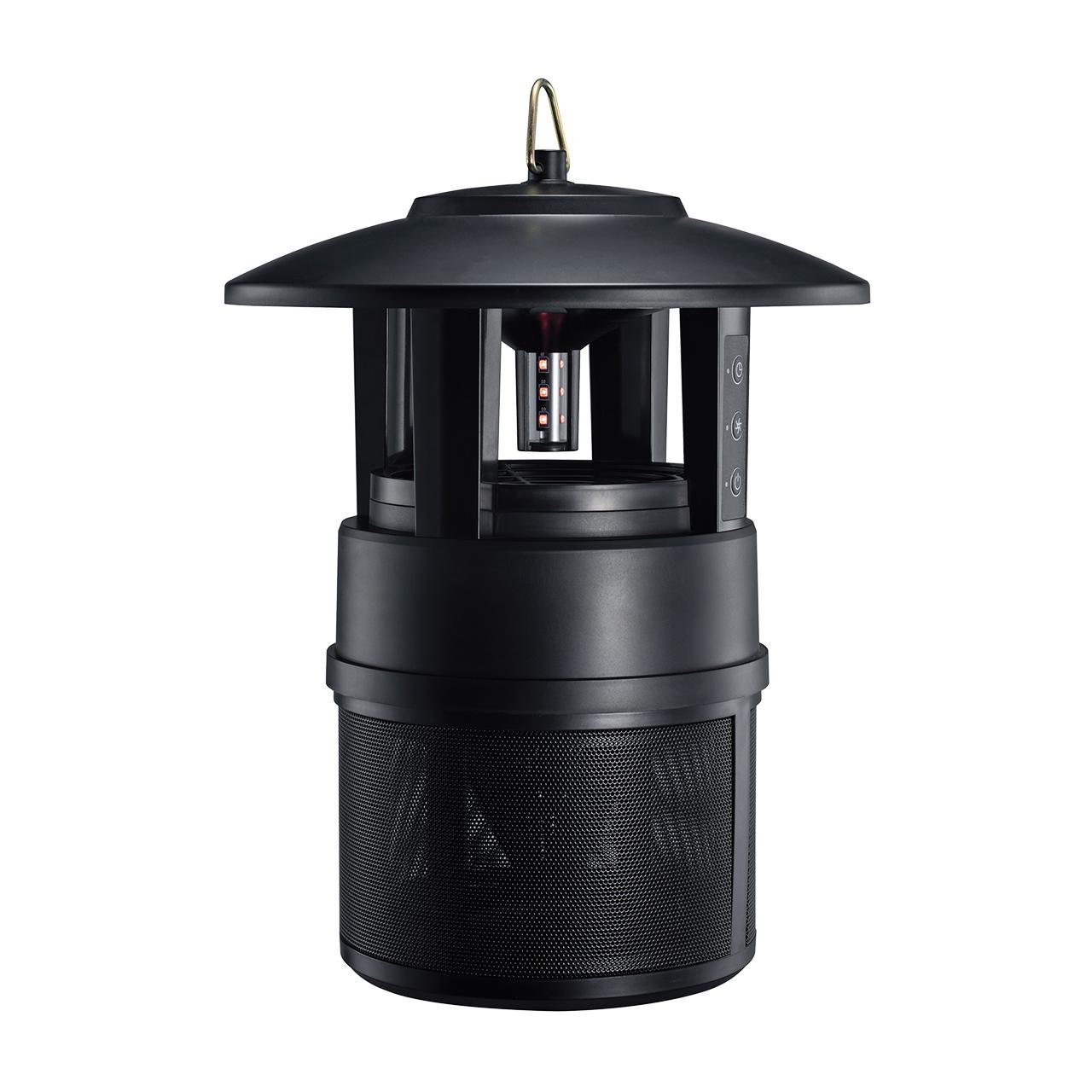 Светильник инсектицидный Eurolamp MK-4W LED F 4W 12V для уничтожения насекомых уличный с вентилятором (4262380664081)