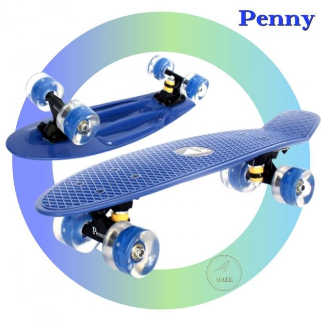 Пенніборд Bavar Sport Penny круїзер до 70 кг (VP-38) - фото 3 Пенніборд Bavar Sport Penny круїзер до 70 кг (VP-38) - фото 3