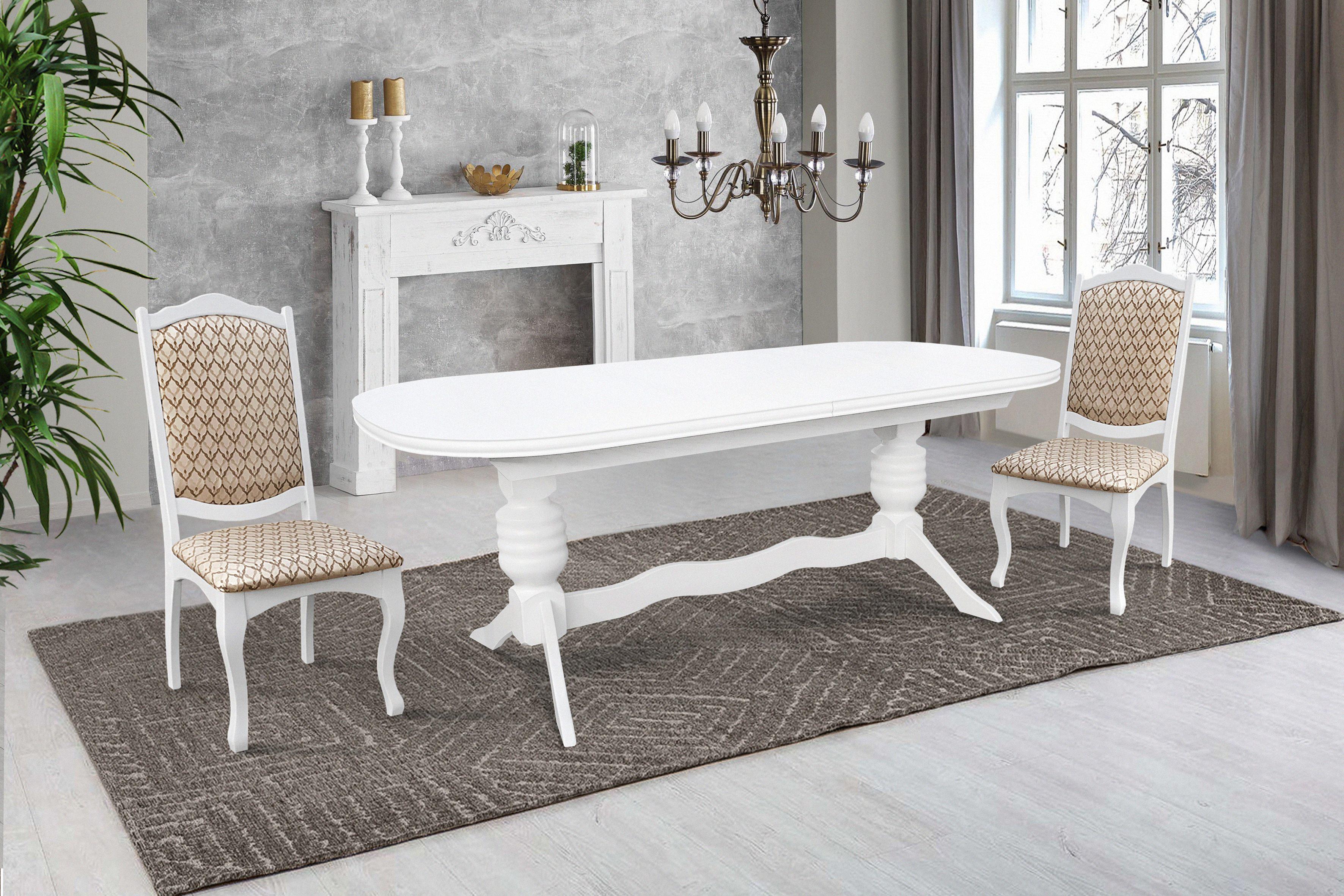 Стол-трансформер обеденный раскладной Comfort Line Гетман Белый - фото 4 Стол-трансформер обеденный раскладной Comfort Line Гетман Белый - фото 4