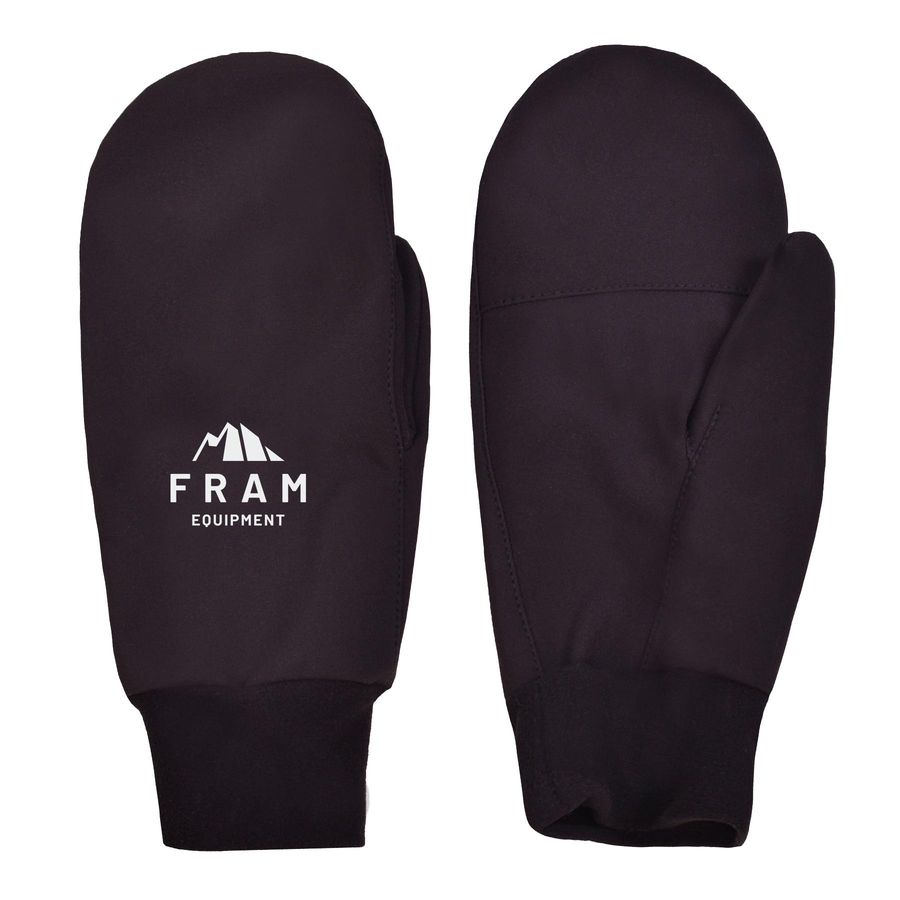 Рукавицы AllFinger Softshell S Черный (22070546)
