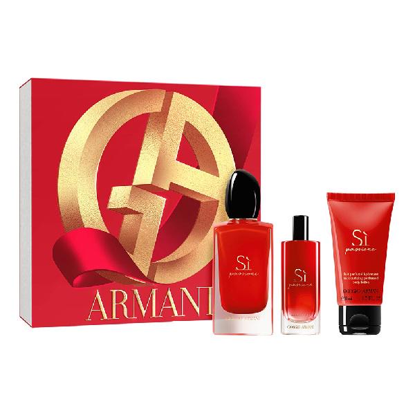Парфюмированная вода Giorgio Armani Si Passione 100 мл с парфюмированной водой мини 15 мл и лосьоном для тела 50 мл (18780697)
