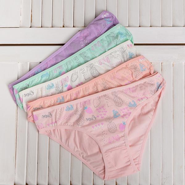 Женские трусики Nicoletta XL 5 шт. Разноцветный (4558)
