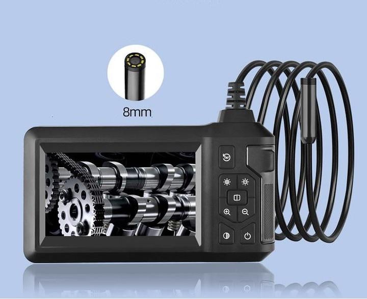 Эндоскоп автомобильный с монитором 4,3" 8 мм с жестким кабелем и насадками 2 м (25860130) - фото 7 Эндоскоп автомобильный с монитором 4,3" 8 мм с жестким кабелем и насадками 2 м (25860130) - фото 7