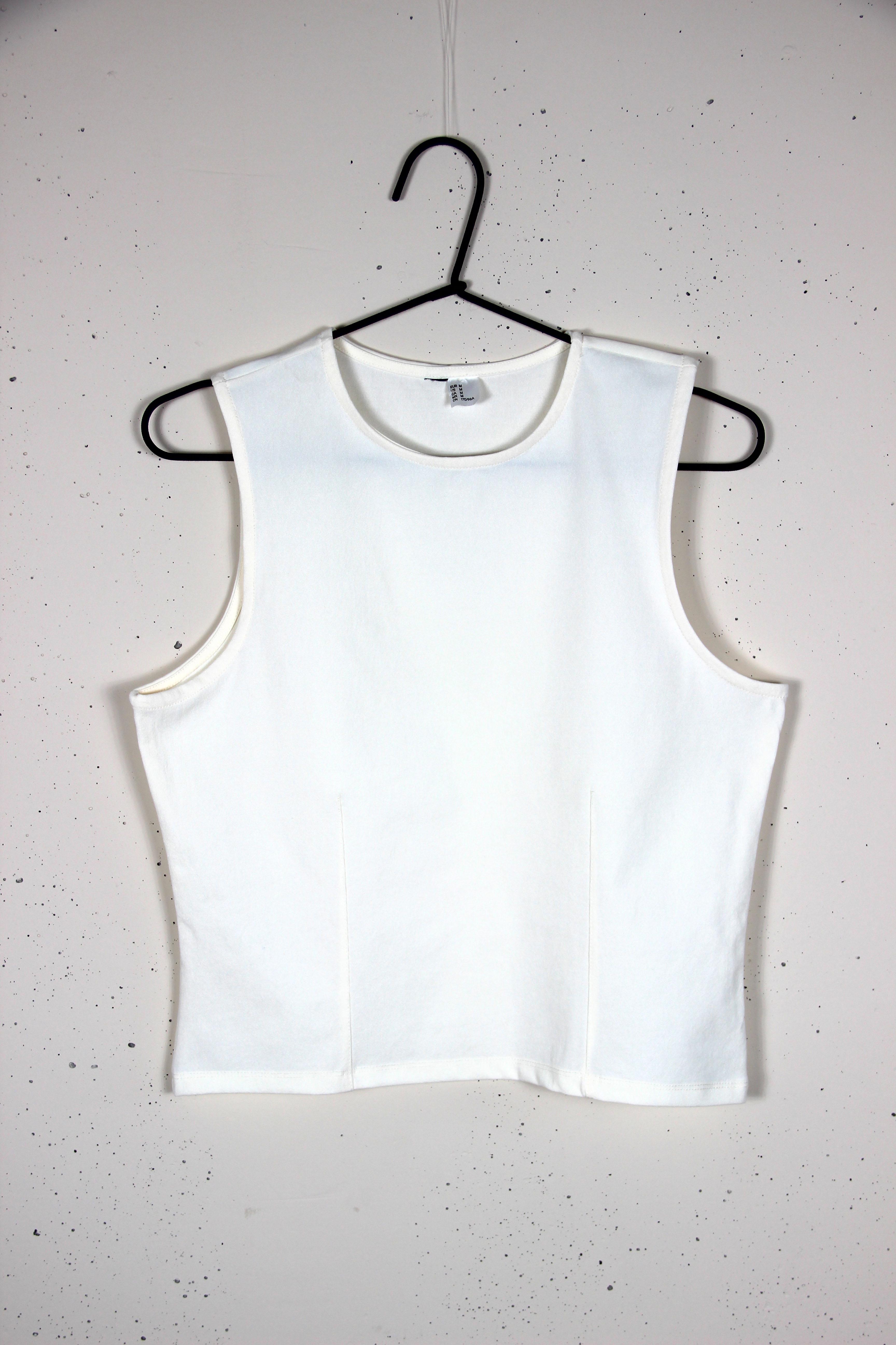 Топ H&M 876533 M Белый