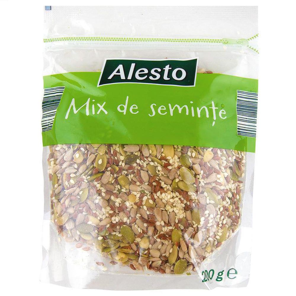 Смесь семян для салатов Alesto Mix de Seminte подсолнечник/тыква/лен/кунжут 200 г (2429648677)