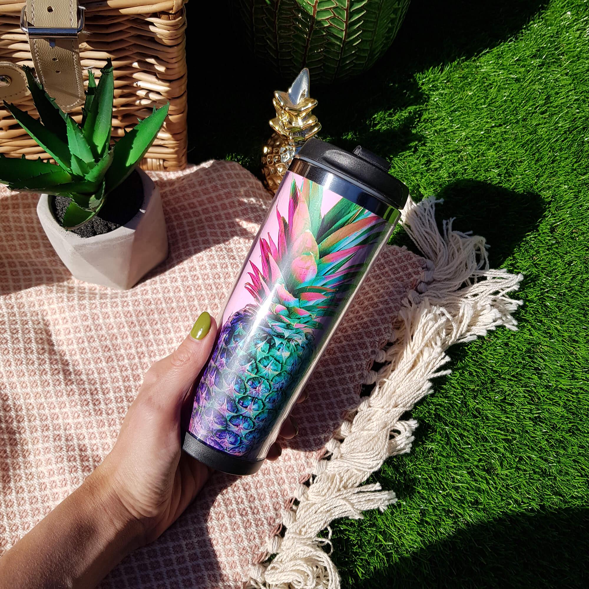 Термокружка с принтом Ананас 380 мл - фото 3 Термокружка с принтом Ананас 380 мл - фото 3