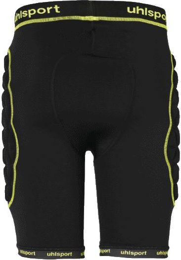 Шорты вратарские Uhlsport BIONIKFRAME PADDED SHORT 1005638 01 XL Черно-желтый - фото 2