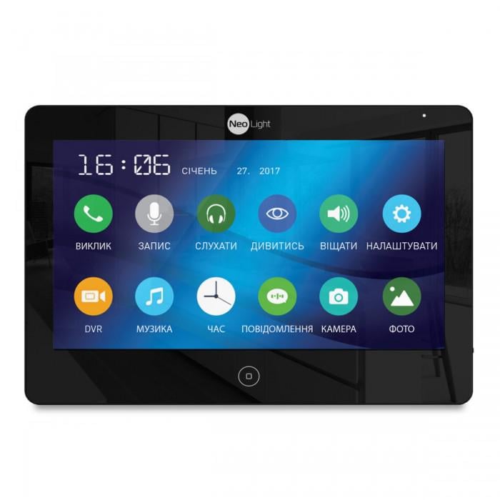 Відеодомофон NeoLight Mezzo HD Black (127556)