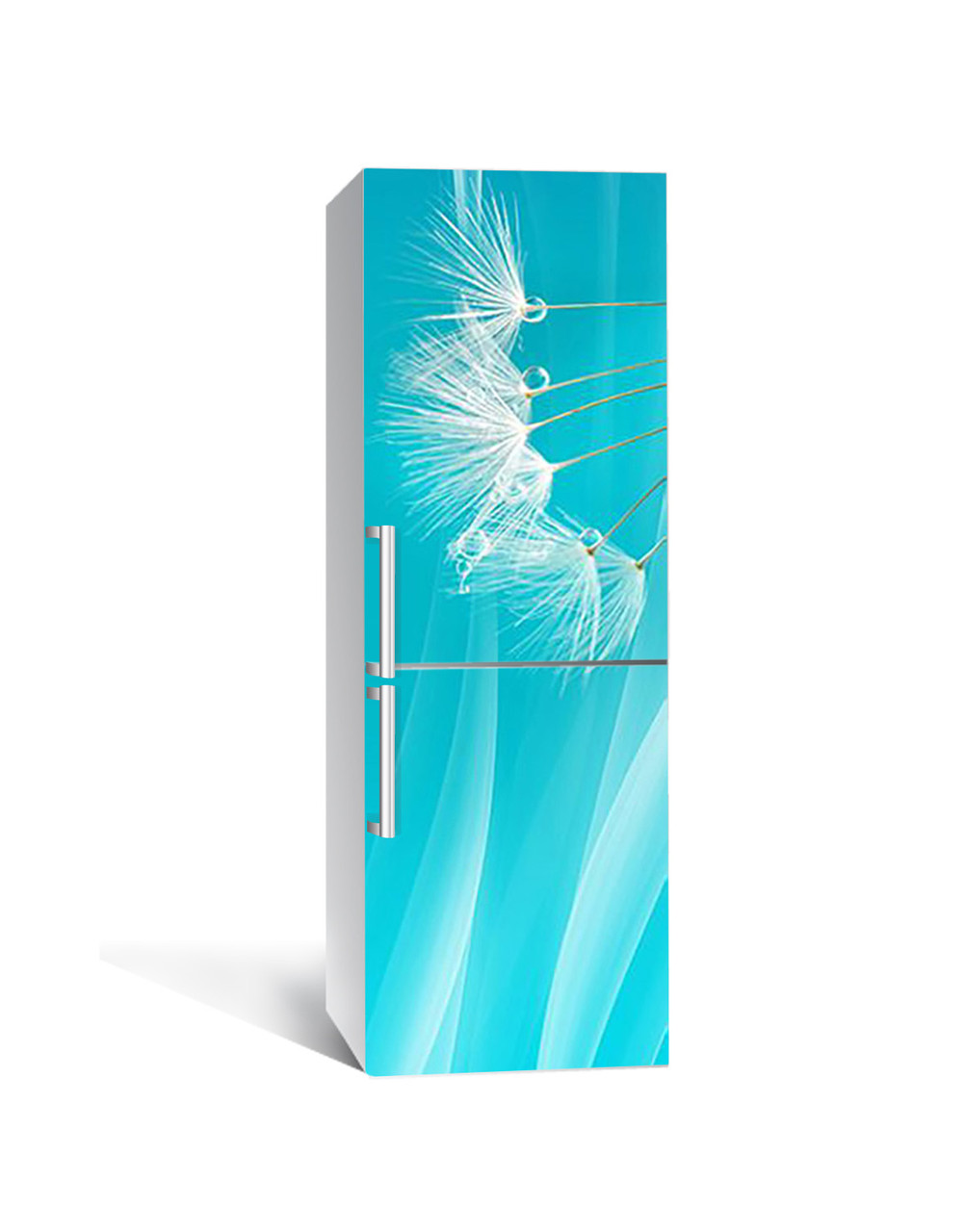 Наклейка 3D на холодильник Zatarga "Легкость одуванчика" виниловая 650х2000 мм