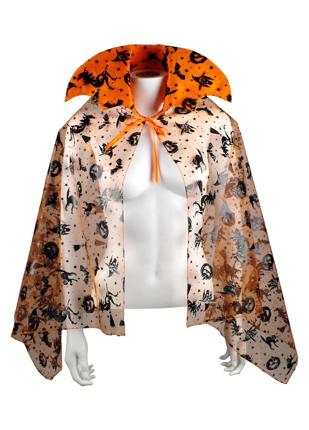 Накидка Ночь Halloween (18-998BLK-OR)