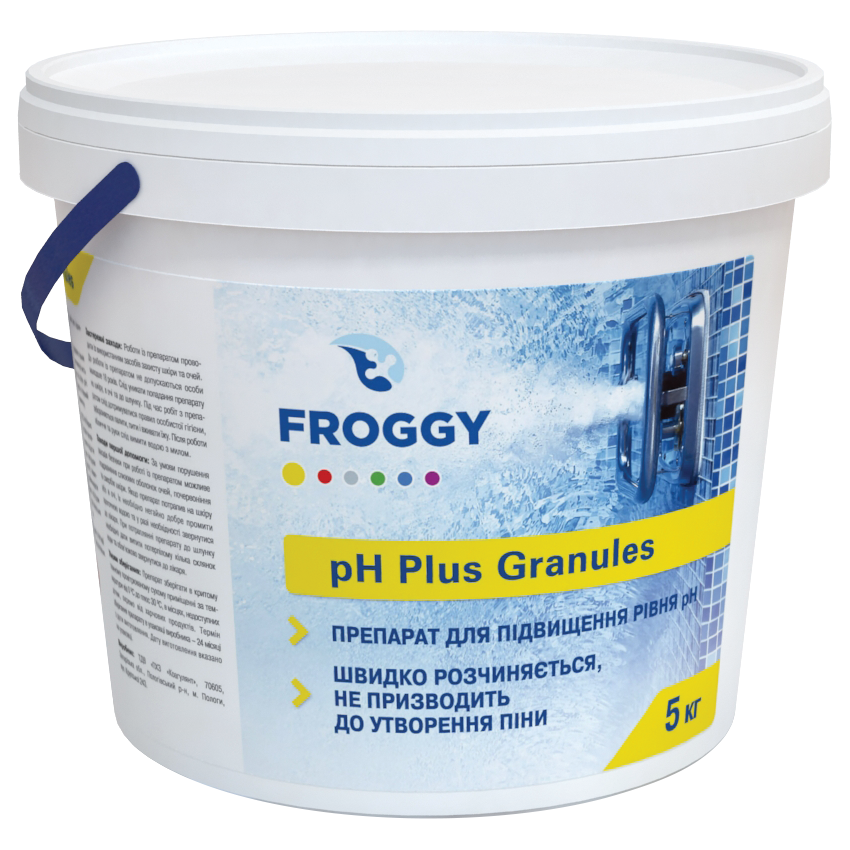 Средство для повышения уровня pH Froggy pH Plus Granules в гранулах 5 кг (G0600-07)