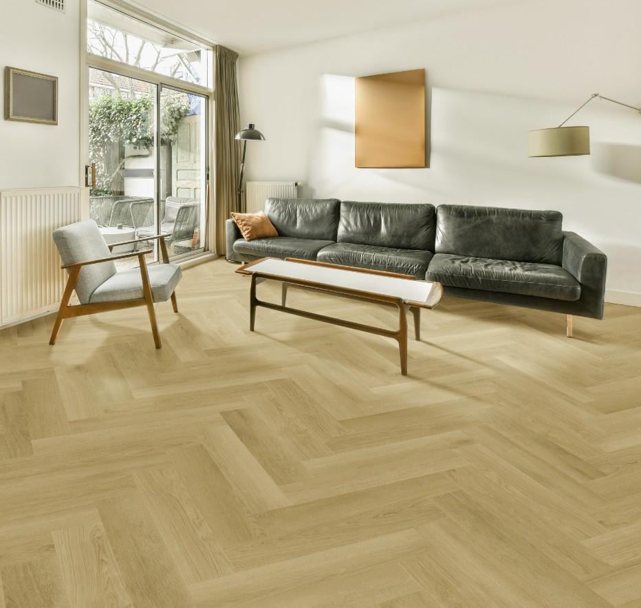 Підлога вінілова SPC LVT 7590 Novocore Legacy Herringbone Oak Англійська ялинка (30408902) - фото 2