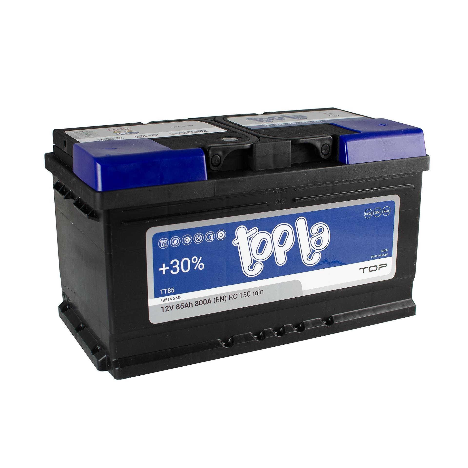 Аккумулятор Topla Top Euro 85 Ah/12 V