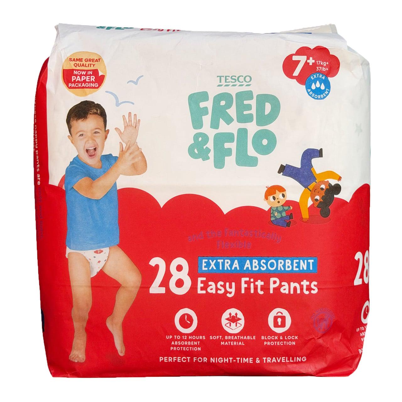 Подгузники-трусики Fred & Flo 7+ 17+ кг 28 шт. (LS204614)