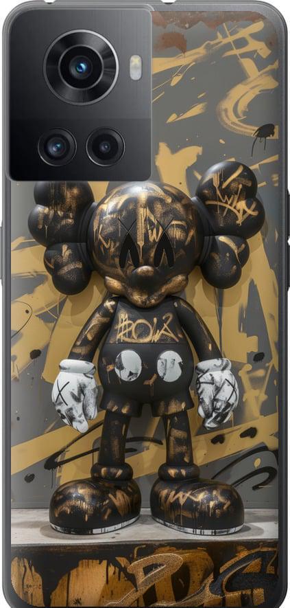 Чехол на OnePlus 10R Bronze kaws (6097u-2627-42517)