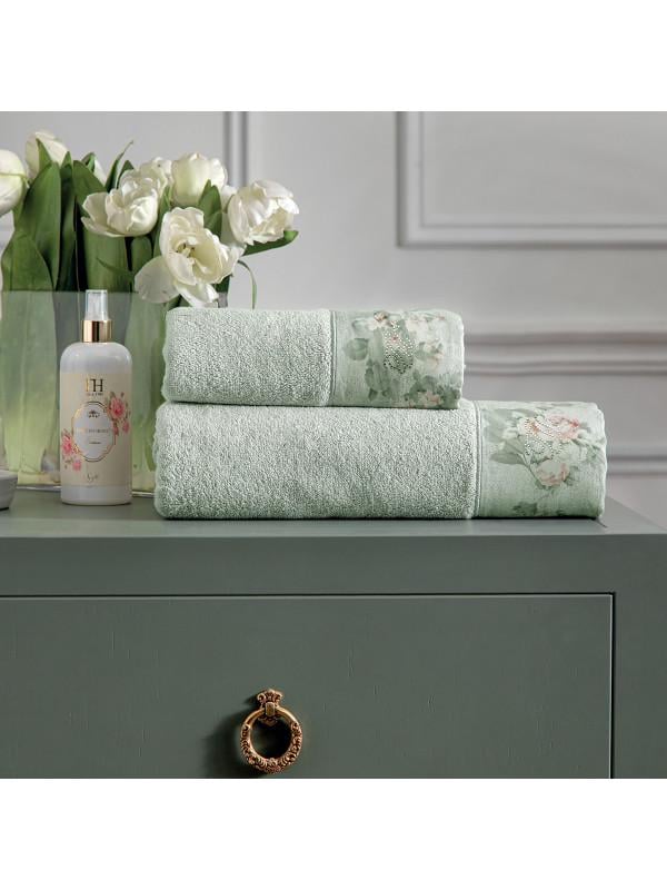 Набор полотенец Tivolyo Home Nostalgia mint 50x100/75x150 см (2000022283122)