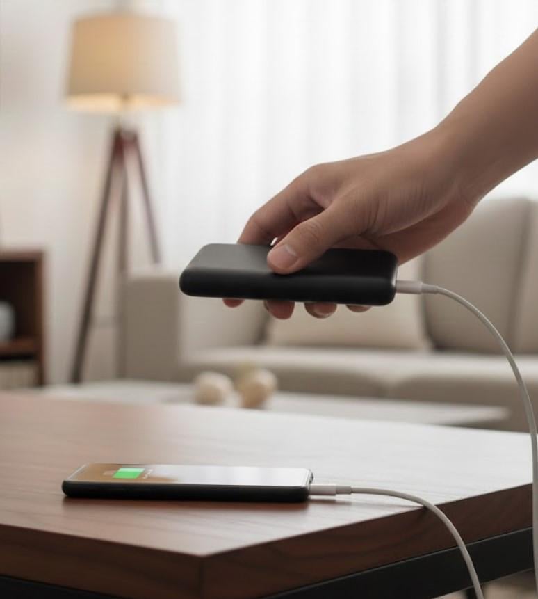 Повербанки Awei J38B 50000 mAh с быстрой зарядкой Черный (2104618841) - фото 8 Повербанки Awei J38B 50000 mAh с быстрой зарядкой Черный (2104618841) - фото 8