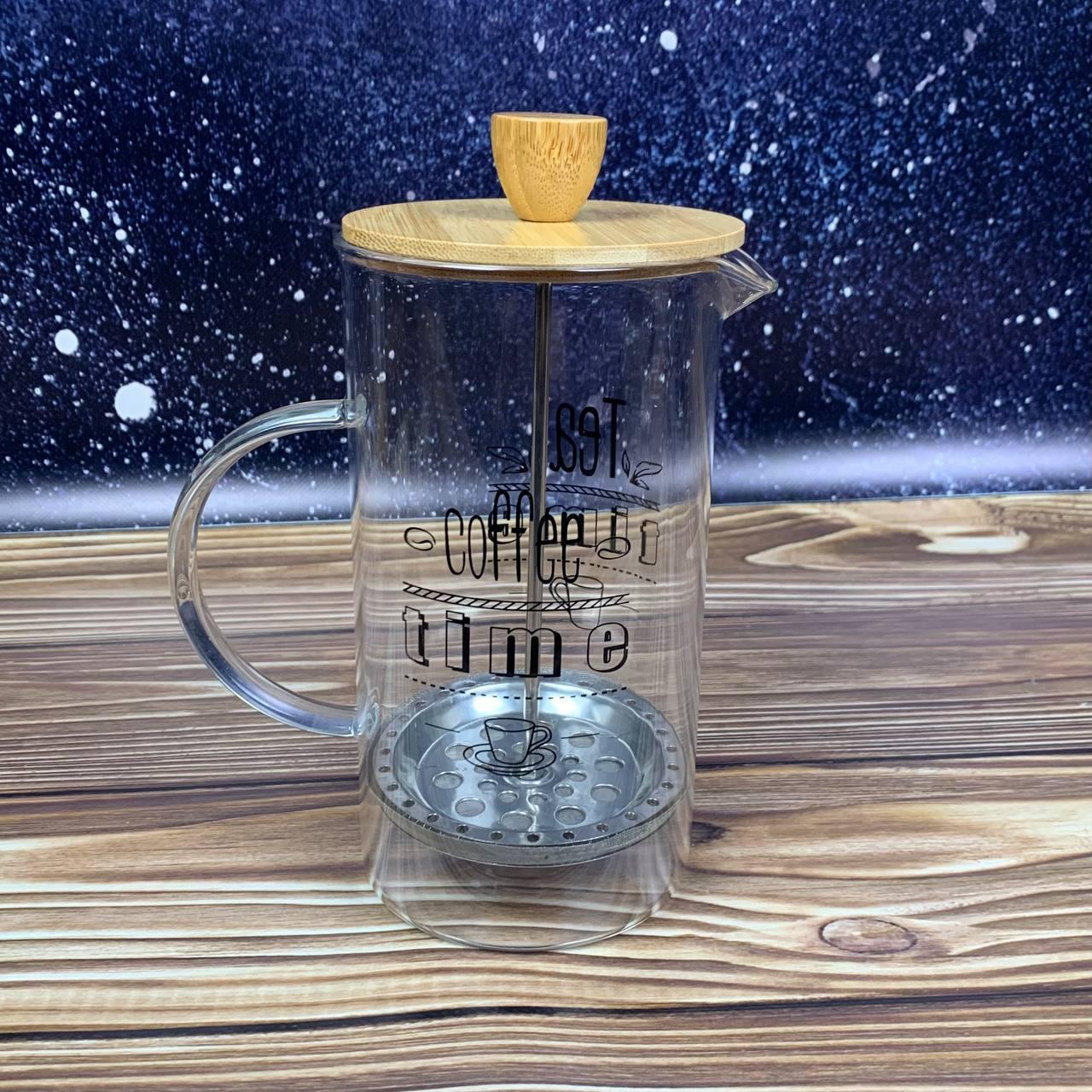 Френч-прес для чаю та кави Maestro 600 мл (EB-330)