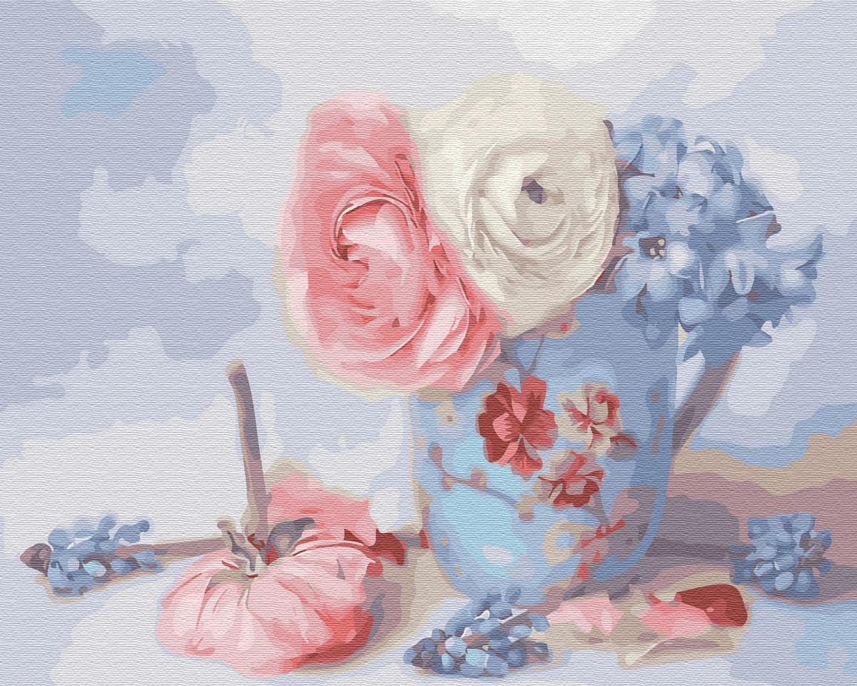 Картина по номерам Brushme GX30785 Нежные цветочки 40x50 см (1312173376)