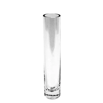 Ваза скляна для квітів і декору Циліндр 25 см (2993)