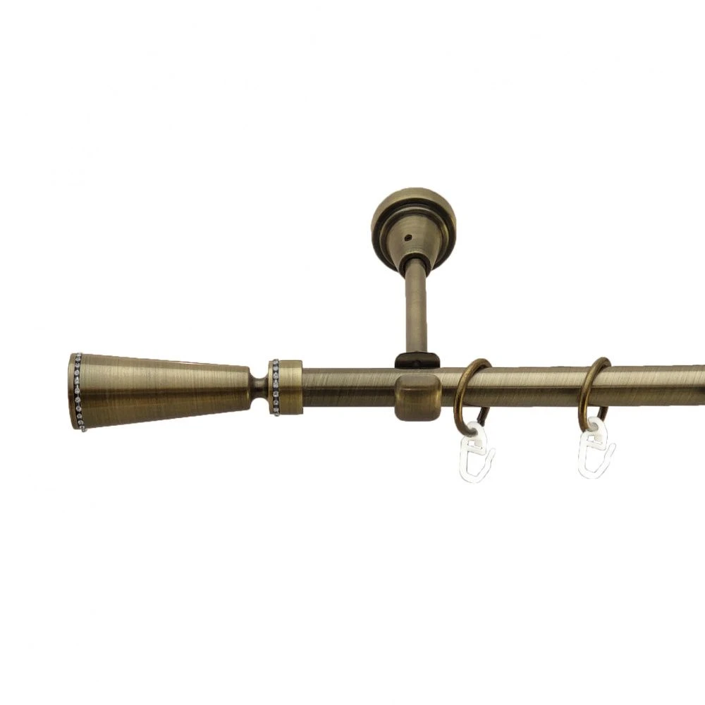 Карниз трубчастий одинарний Orvit Меркурія відкритий 16 мм 200 см Антик (000-6220) Карниз трубчастий одинарний Orvit Меркурія відкритий 16 мм 200 см Антик (000-6220)