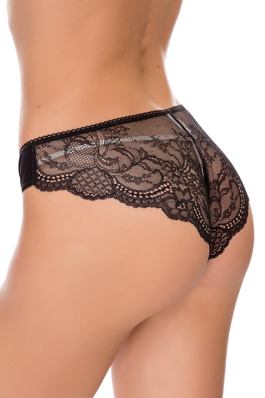 Трусики бразилиана Fleri р. 1/XS Черный (53973)