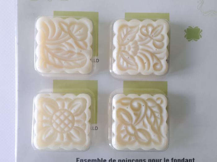 Плунжер кондитерский для печенья и мастики Квадрат пластиковый 4 насадки (16198) - фото 3 Плунжер кондитерский для печенья и мастики Квадрат пластиковый 4 насадки (16198) - фото 3