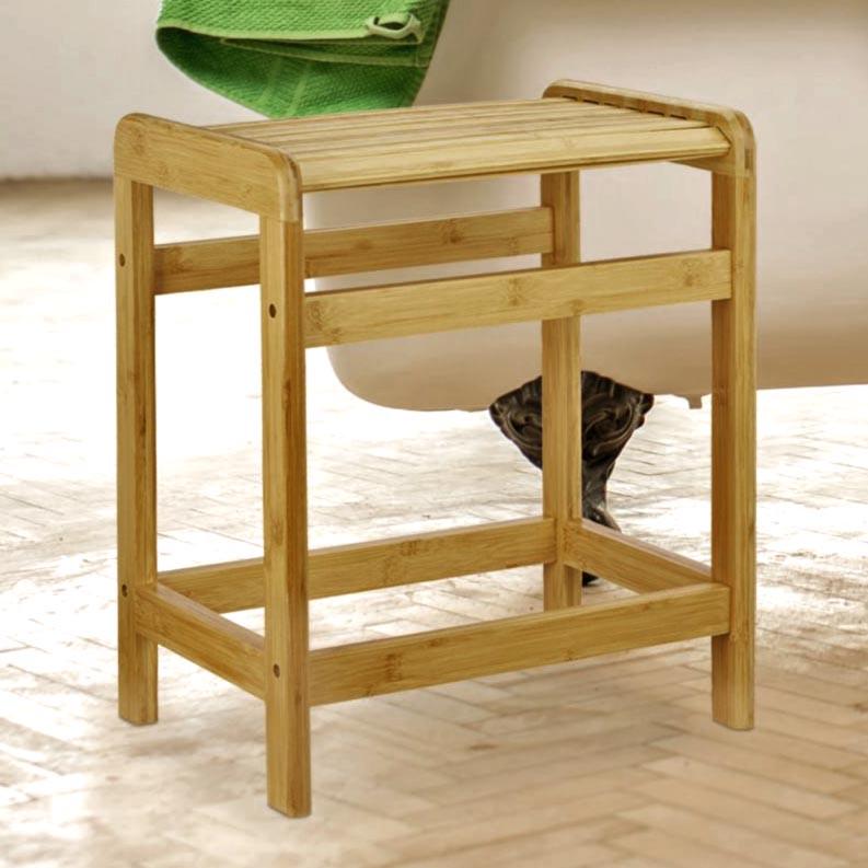 Табурет для ванной из дерева Танамас Сиена (ТВН-003705)