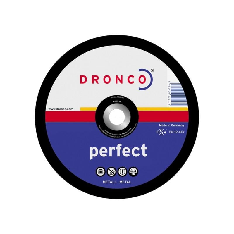 Диск отрезной Dronco A 46 R perfect express 125x1,6x22,2 мм по металлу (INKRU00000L125162D)