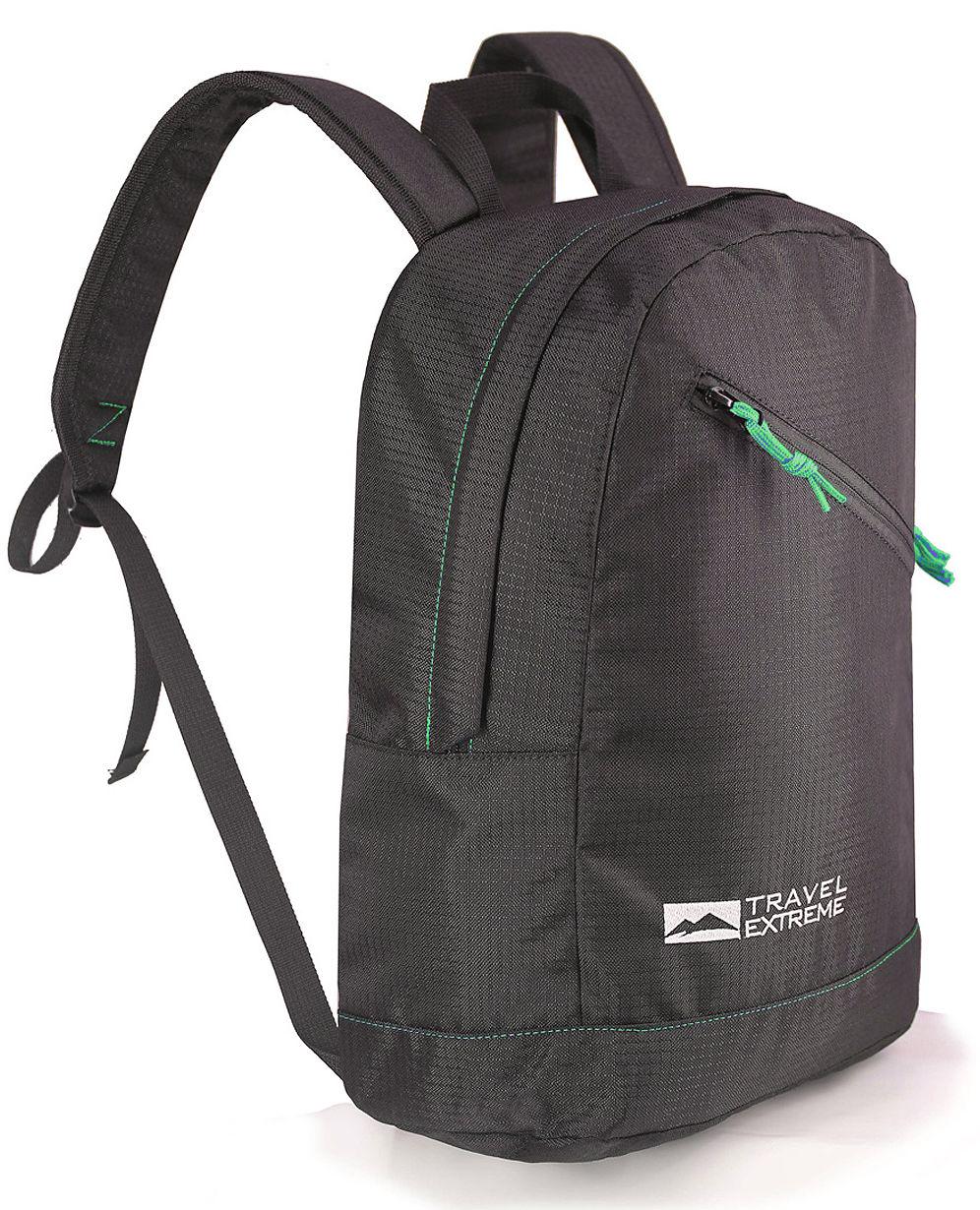 Рюкзак Travel Extreme Trend 18L Black/Green (1060-ТE-Р0130BG)
