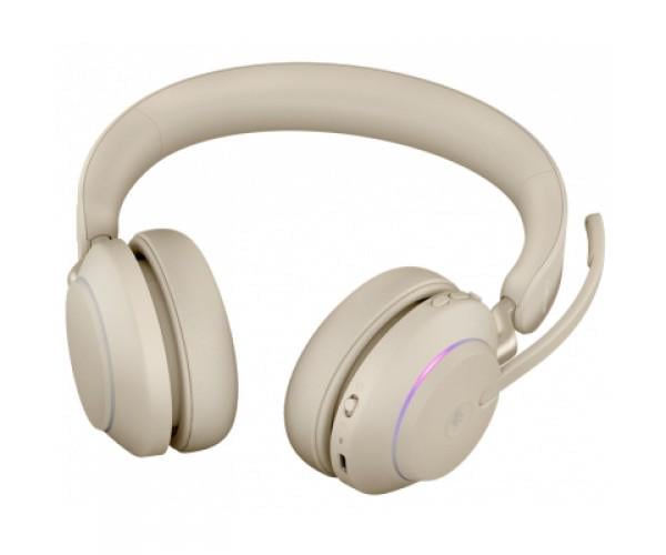 Наушники Jabra Evolve2 65 USB-A MS Stereo Beige (26599-999-998) - фото 4