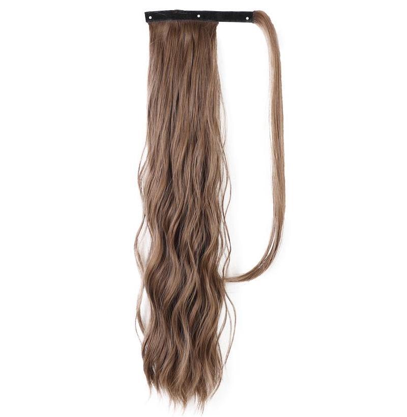 Хвост шиньон накладной волнистый на липучке 56 см Темно-русый (14505171) Хвост шиньон накладной волнистый на липучке 56 см Темно-русый (14505171)
