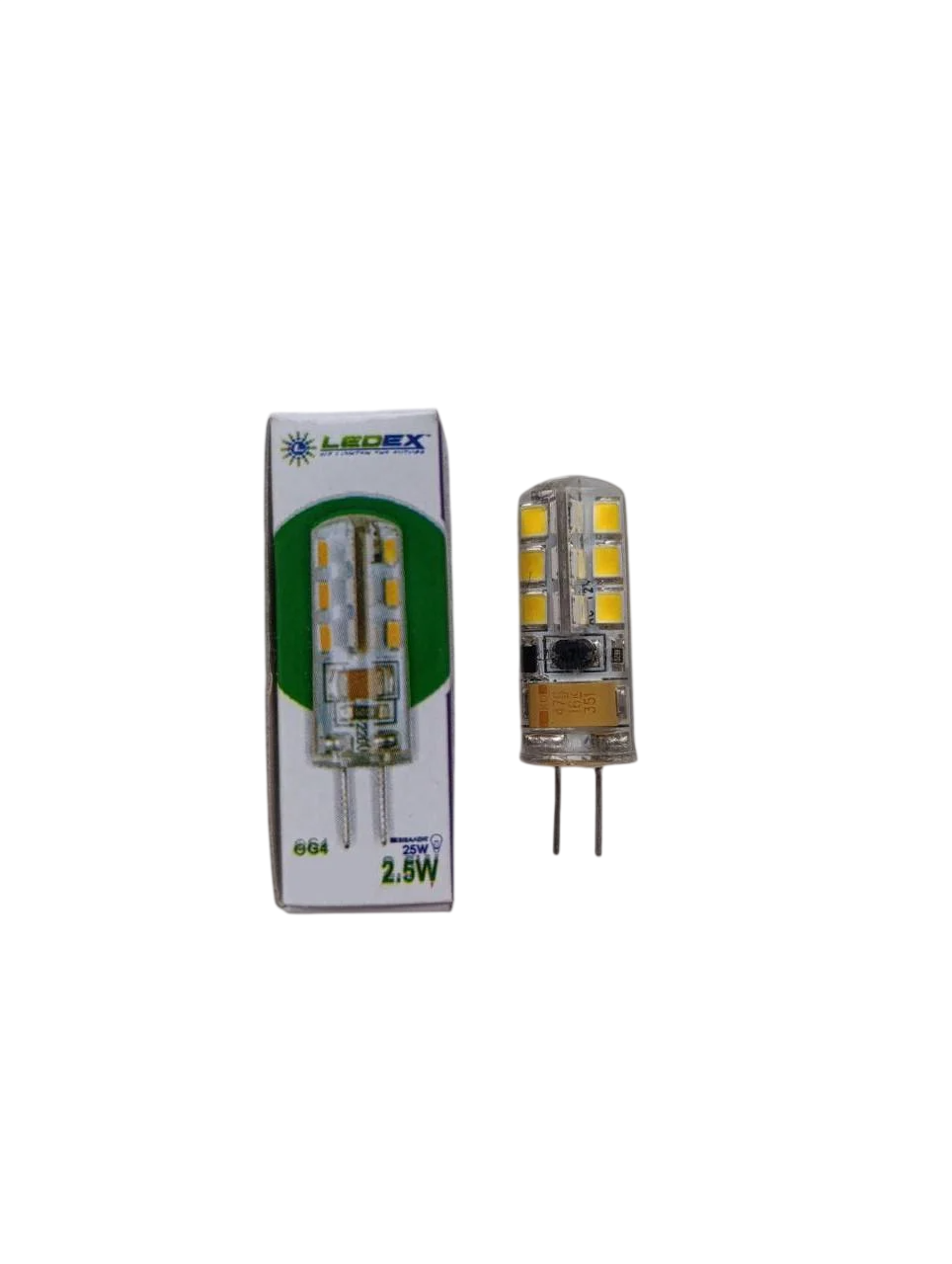 Світлодіодна лампа капсульна Ledex 2,5W G4 12V 3000K (100412)