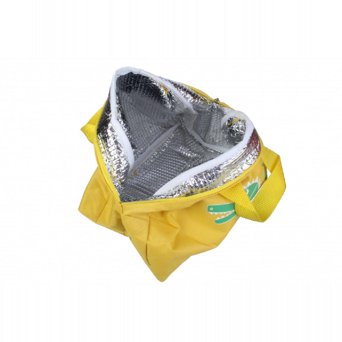 Термосумка Крокодил Желтая - фото 3 Термосумка Крокодил Желтая - фото 3