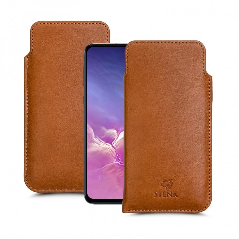 Футляр Stenk Elegance для Samsung Galaxy S10e Camel (63453)