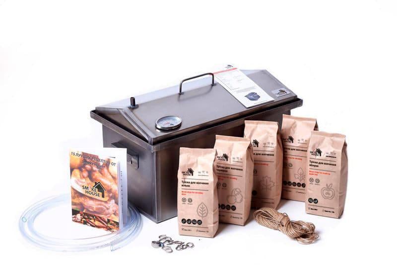 Коптильня Smoke House Ориджінал L з термометром - фото 7