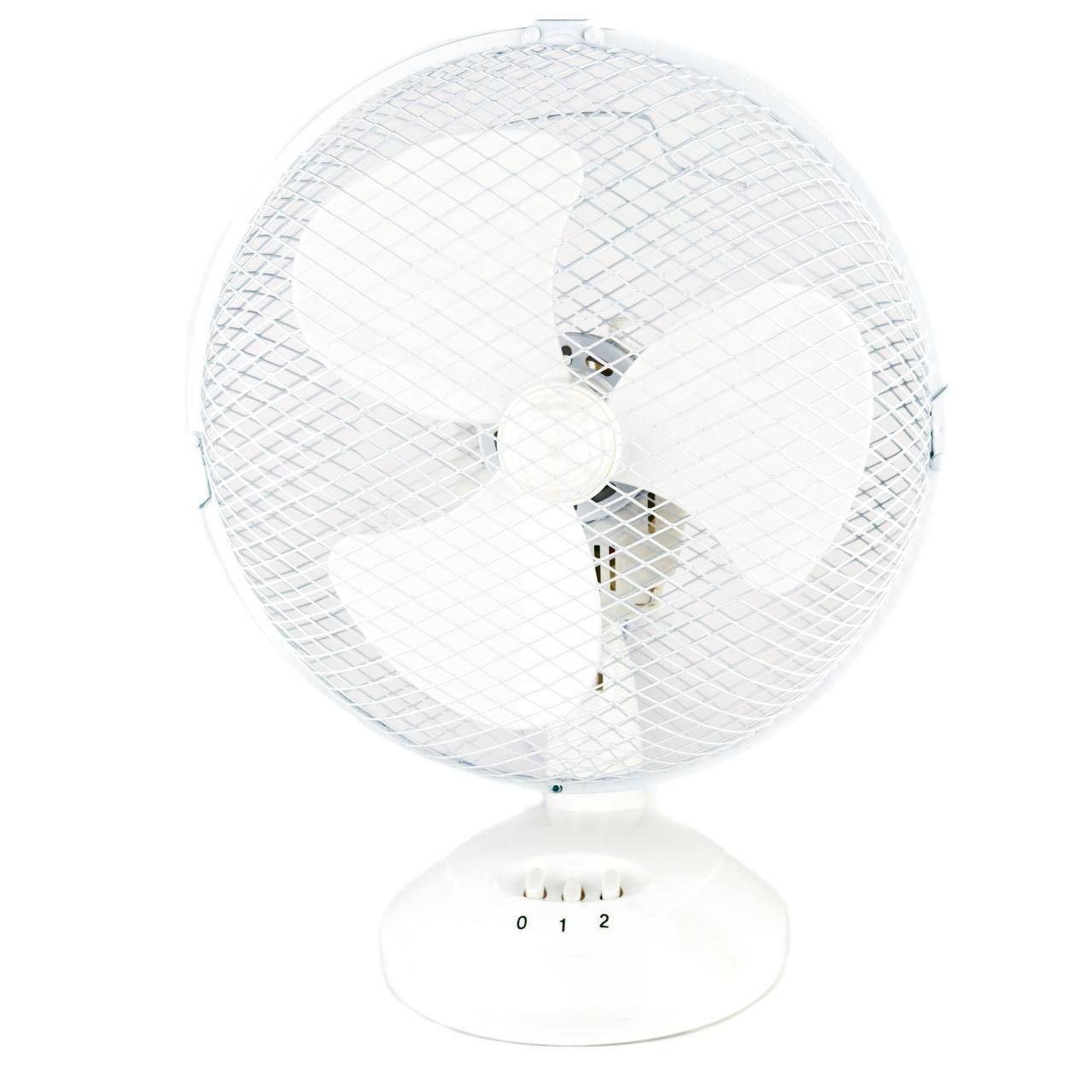 Вентилятор настольный Wimpex WX-901TF 20 см Белый (18189387)