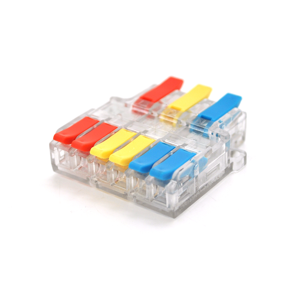 Колодка клемна VOLTRONIC LT-636 3х6 дроти прозораПеремичк-з'єднувач (21763)