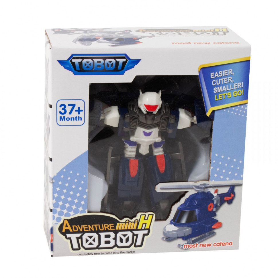 Робот трансформер Star toys Тобот Мини H 12 см Синий (2854323326)