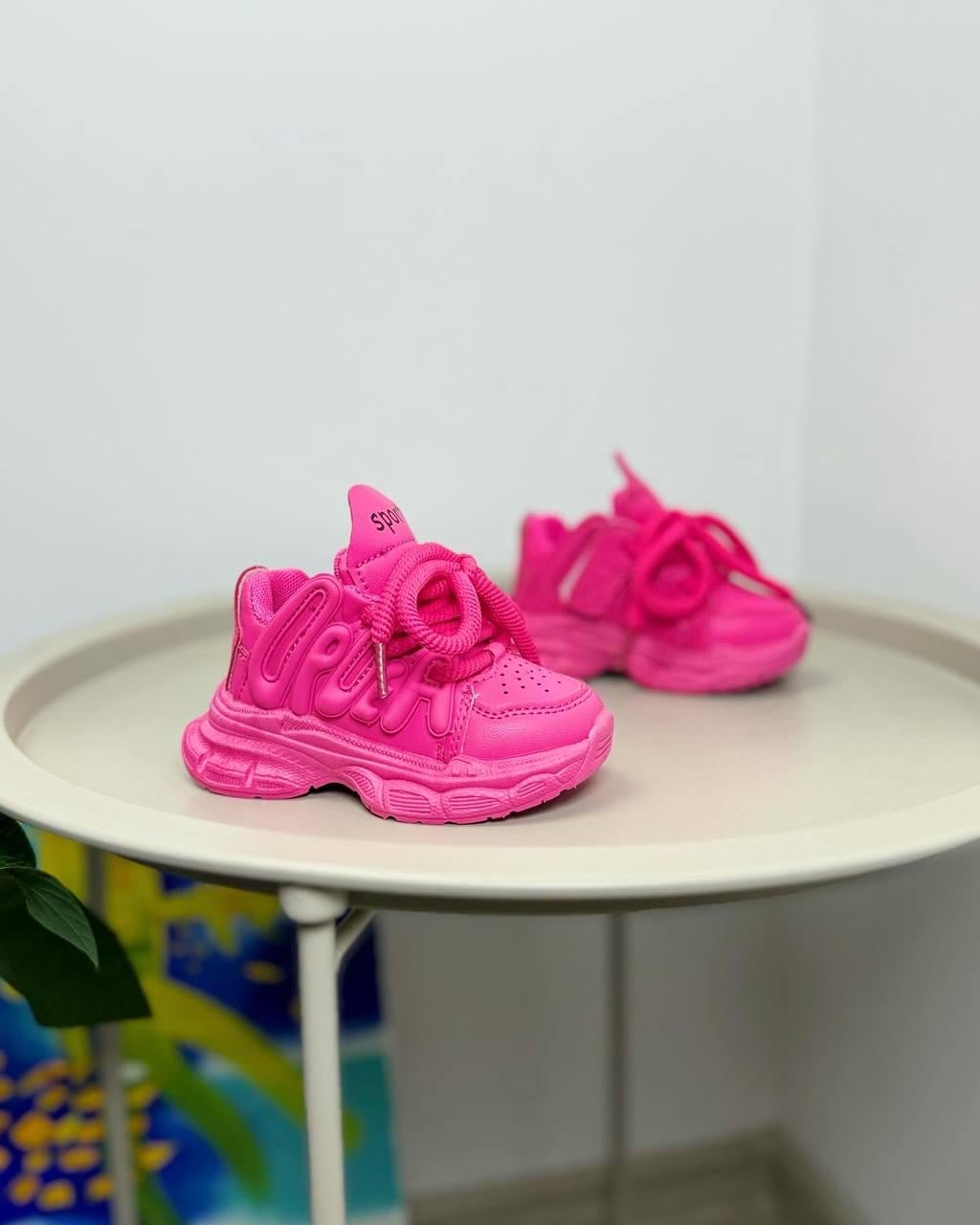 Кроссовки детские р. 22 Розовый (1298)