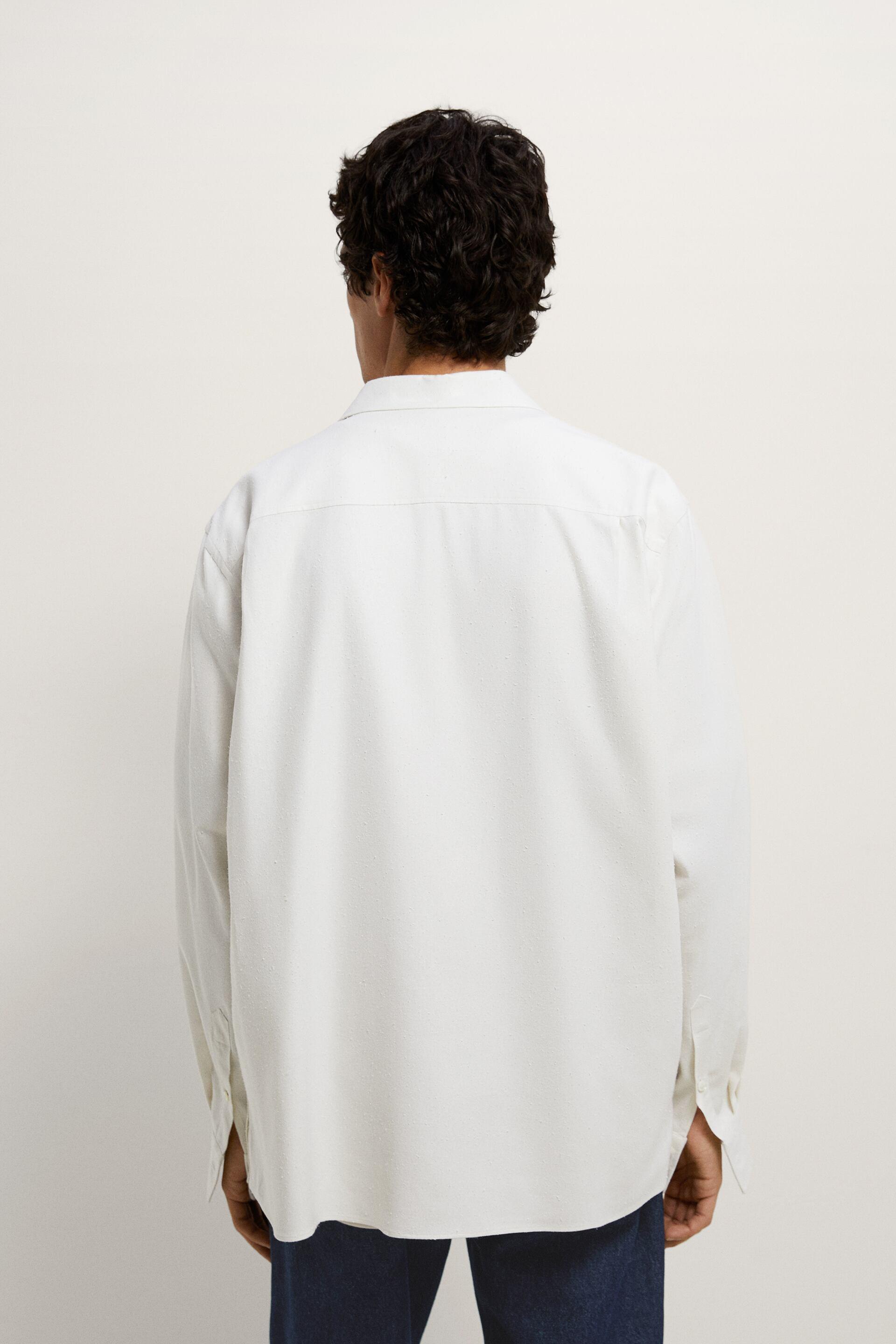 Рубашка Zara L Белый (5674049251) - фото 2