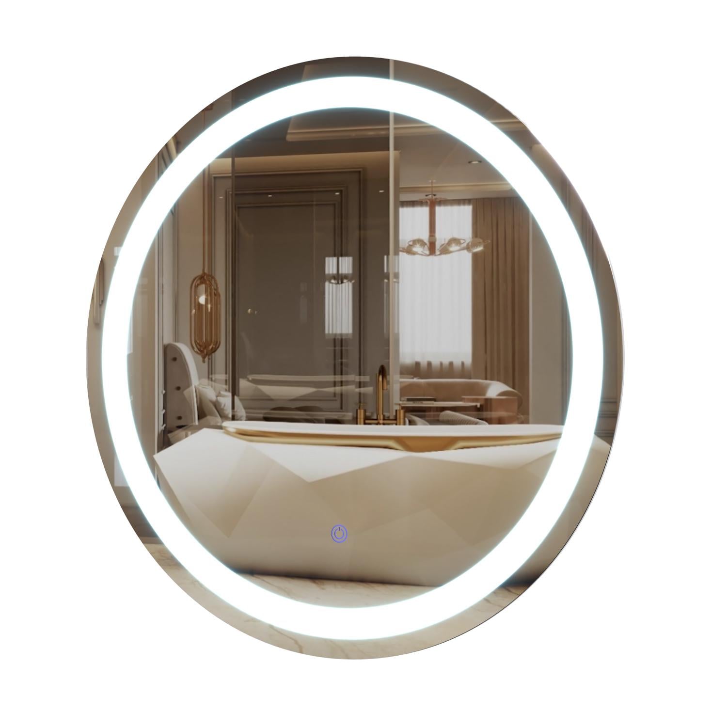 Зеркало для ванной комнаты MIRATER 700x700 круглое с LED-подсветкой (MRT-000007587)