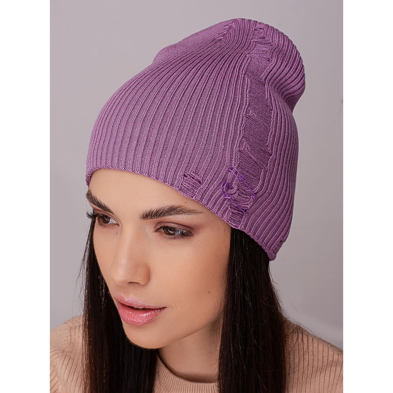 Шапка женская Leks ЧИКАГО без отворота двойная рваная со шпильками в рубчик one size Инжир (215407) - фото 1 Шапка женская Leks ЧИКАГО без отворота двойная рваная со шпильками в рубчик one size Инжир (215407) - фото 1