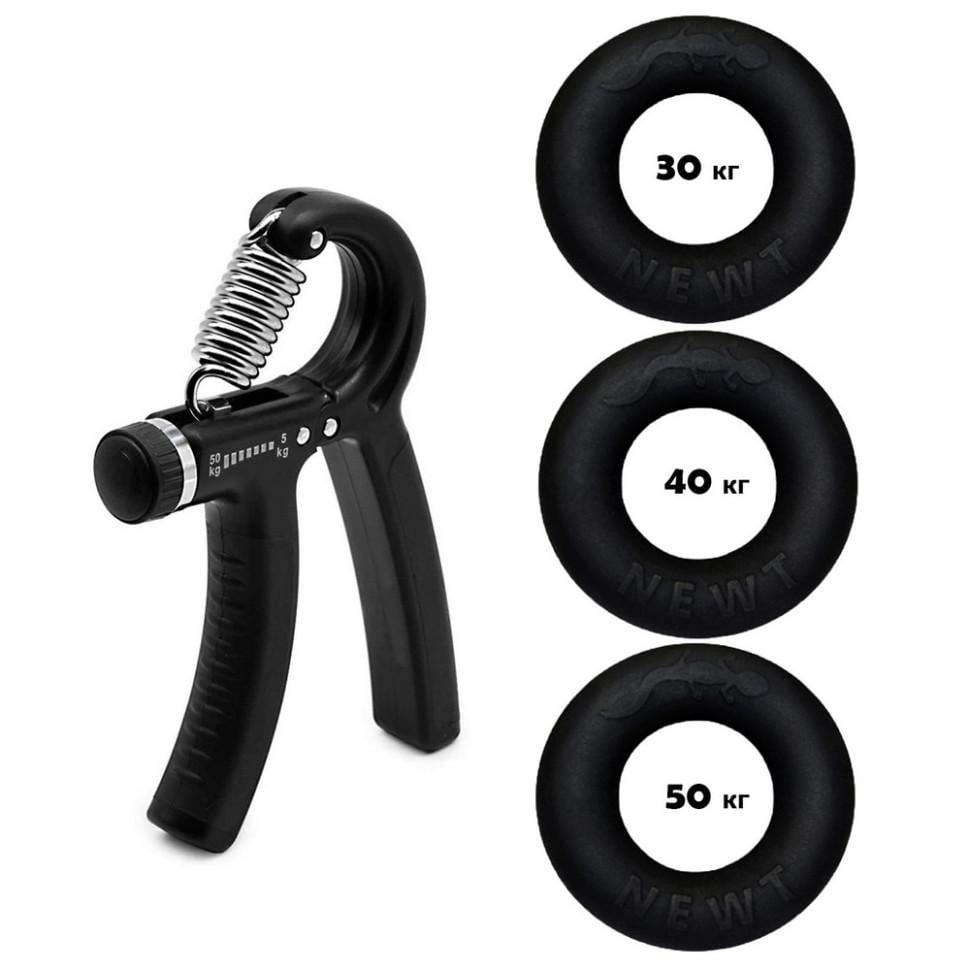 Набор кистевых эспандеров кольцо/эспандер/ножницы Power Grip Set1 NE-1587-60 (2990406357)