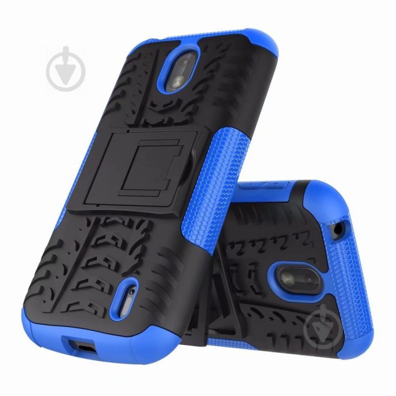 Чехол Armor Case для Nokia 1 Синий (hub_dZqu15838) - фото 3
