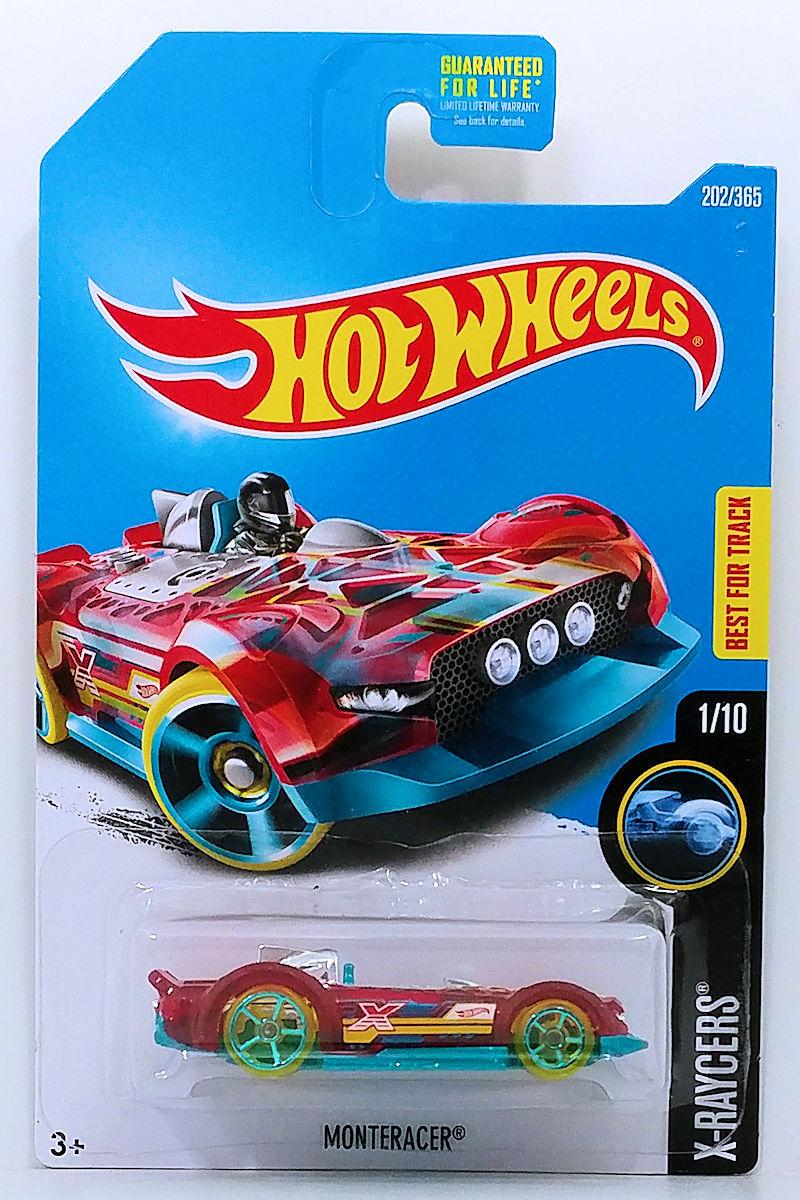 Іграшкова машинка Hot Wheels Monteracer 2017 X-Raycers №202 (DTY06)