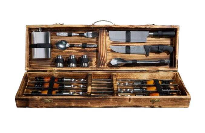 Набор шампуров Piknik-Profi №9-1 в кейсе (19305048)